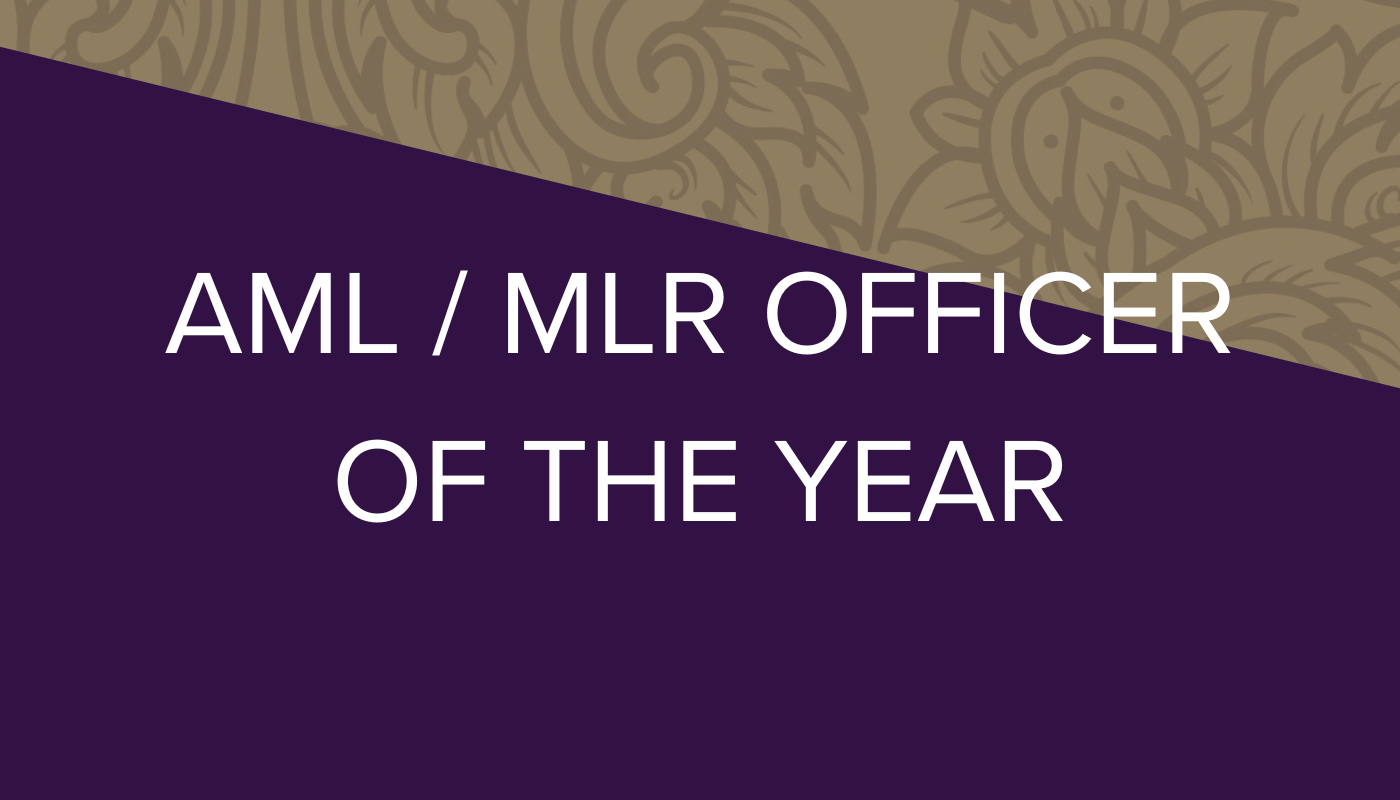 AML / MLR Officer of the year