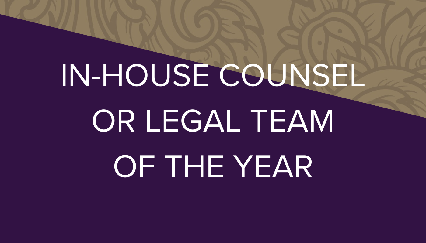 In-House Counsel or Legal Team of the Year