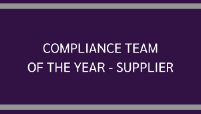Compliance Team of the Year – Supplier