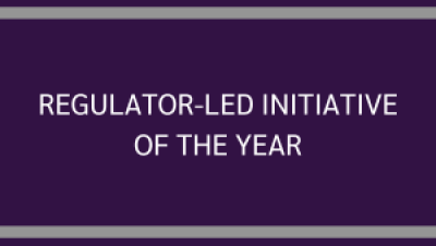 Regulator-Led Initiative of the Year