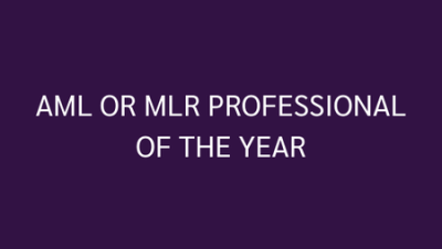 AML or MLR Professional of the Year