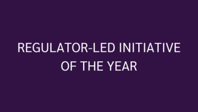 Regulator-Led Initiative of the Year