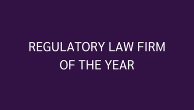 Regulatory Law Firm of the Year