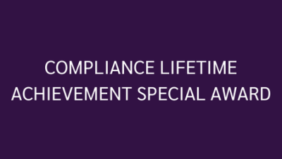Compliance Lifetime Achievement Special Award